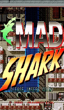 Mad Shark screen shot title